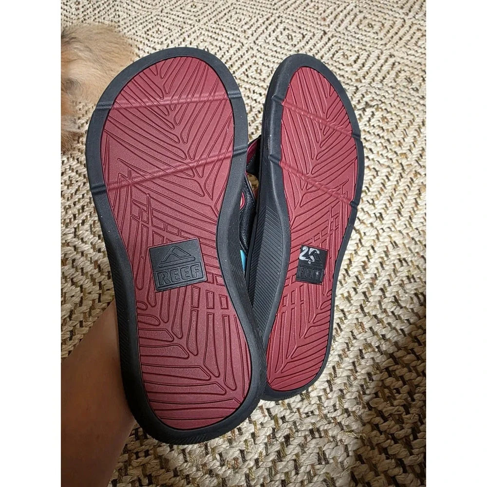 Reef Mens 8 Santa Ana Summer Beach Holiday Sliders Sandals Flip‎ Flops NWT B2